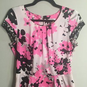 NY&C Peplum Pink, White, Black Blouse - Item#56